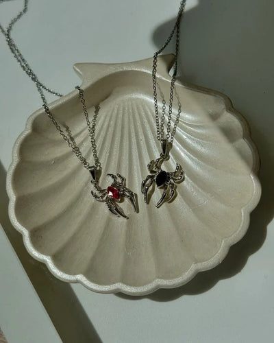 Spiderman & Women Matching Pendant