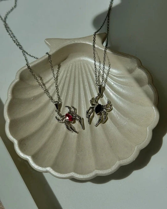 Spiderman & Women Matching Pendant