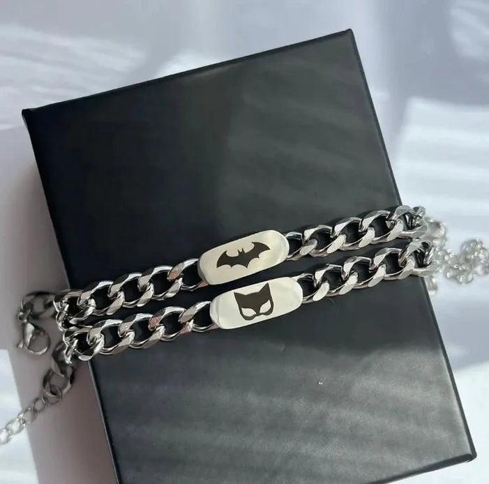 Cat woman X Batman Couple Bracelets