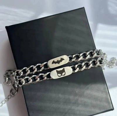 Cat woman X Batman Couple Bracelets