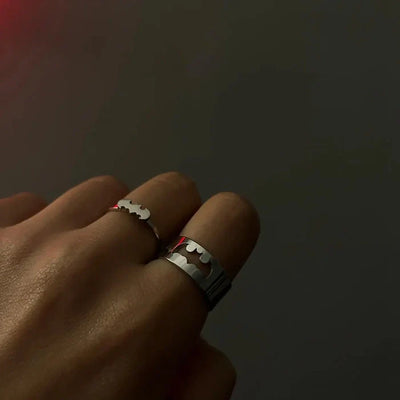 Batman & Cat-Women matching ring