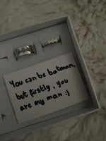 Batman & Cat-Women Matching Ring