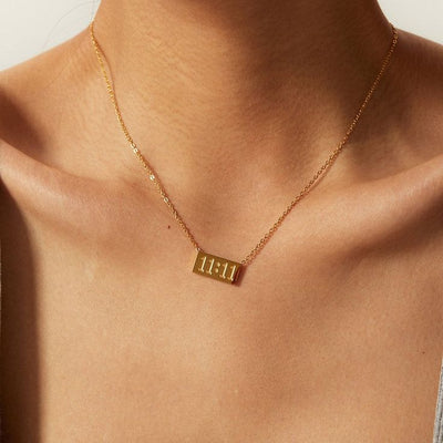 11:11 Gold Necklace