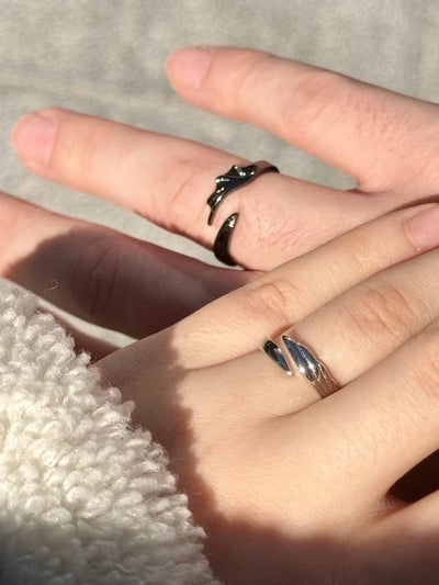 Night Fury & Light Fury Couple Rings