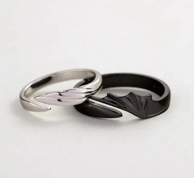 Night Fury & Light Fury Couple Rings