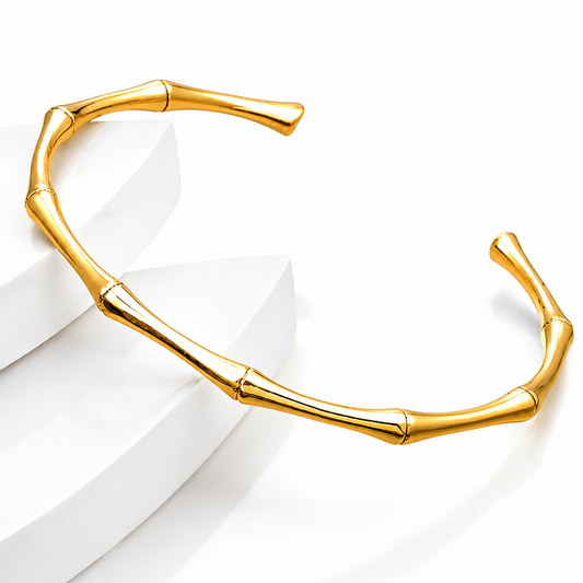 Women Gold-Plated Cuff Bracelet