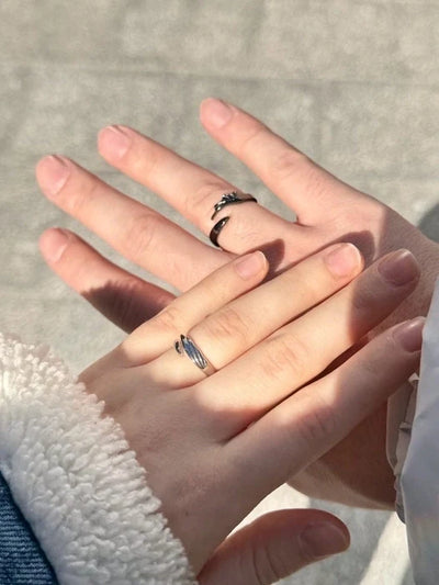 Night Fury & Light Fury Couple Rings